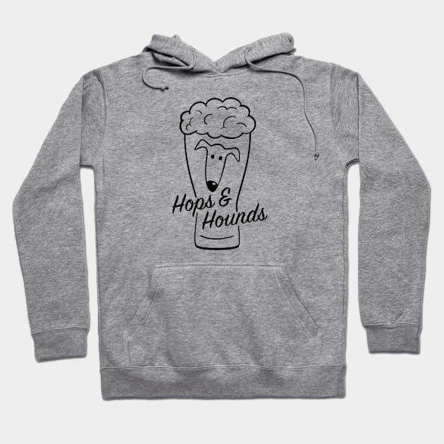 Hops & Hounds Hoodie by Houndie Love